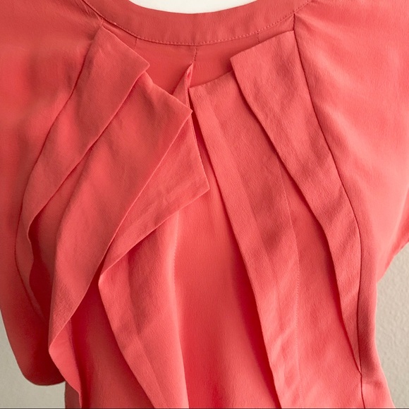 Aldofo Dominguez Silk Top with Knit Waist sz:M - Picture 3 of 5